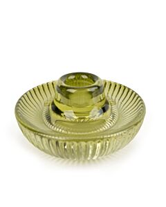 Candlelight Diamond Candleholder - Red